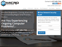 Tablet Screenshot of micro-solutions.net